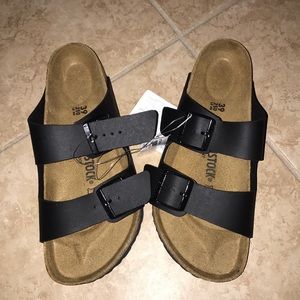 Arizona bs black Birkenstock sandals